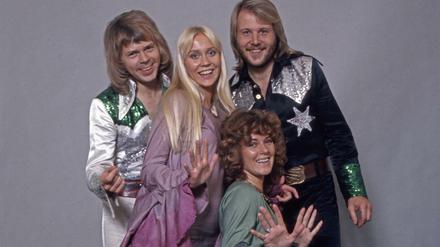 Abba in den 70er Jahren. 