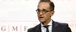 Verteidiger in eigener Sache: Außenminister Heiko Maas (SPD) am Mittwoch bei einer Veranstaltung zum Nato-Jubiläum in Washington.