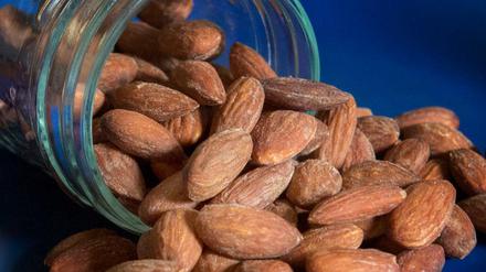 Soll gesund sein. Soll ungesund sein: Mandeln. Mit Salz. 