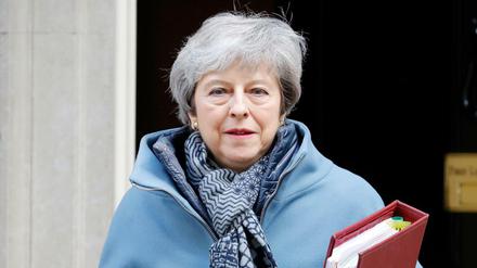Eine neue Idee für den Brexit: Die britische Regierungschefin Theresa May