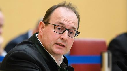 Der bayerische AfD-Fraktionsvorsitzende Markus Plenk.