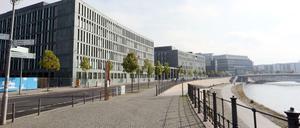 Kaum Autos vor dem Bundesministeriums für Bildung und Forschung (BMBF). Wären die Straßen mit Maut immer so leer?