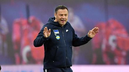 Immer mit der Ruhe! Pal Dardai gibt sich öffentlich gnädig mit seiner Mannschaft.