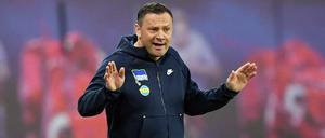 Immer mit der Ruhe! Pal Dardai gibt sich öffentlich gnädig mit seiner Mannschaft.
