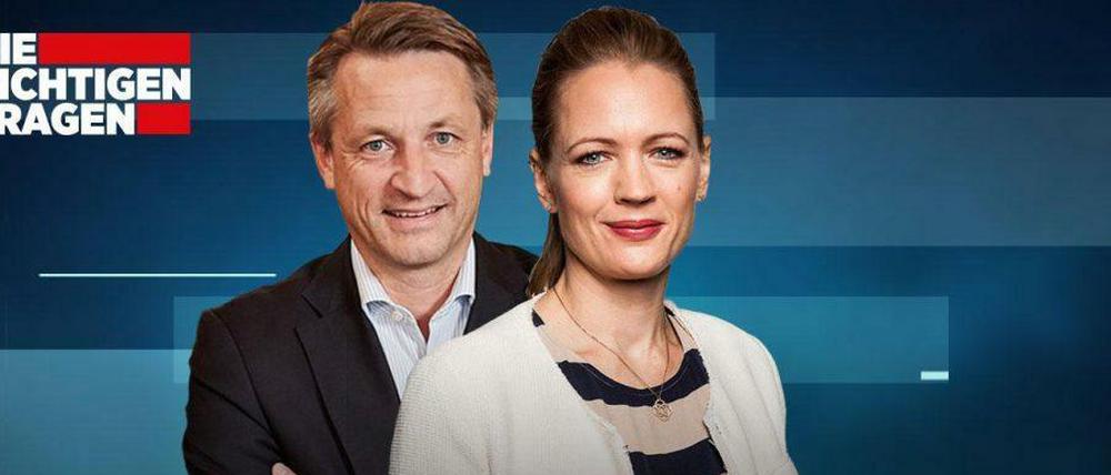 Nur Streaming-Format oder schon Rundfunk? "Die richtigen Fragen" bei Bild.de mit Anna von Bayern und Nikolaus Blome