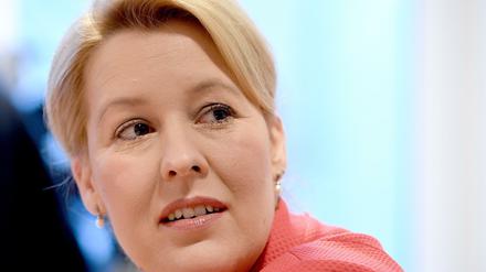 Bundesfamilienministerin Franziska Giffey (SPD)