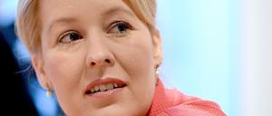 Bundesfamilienministerin Franziska Giffey (SPD)