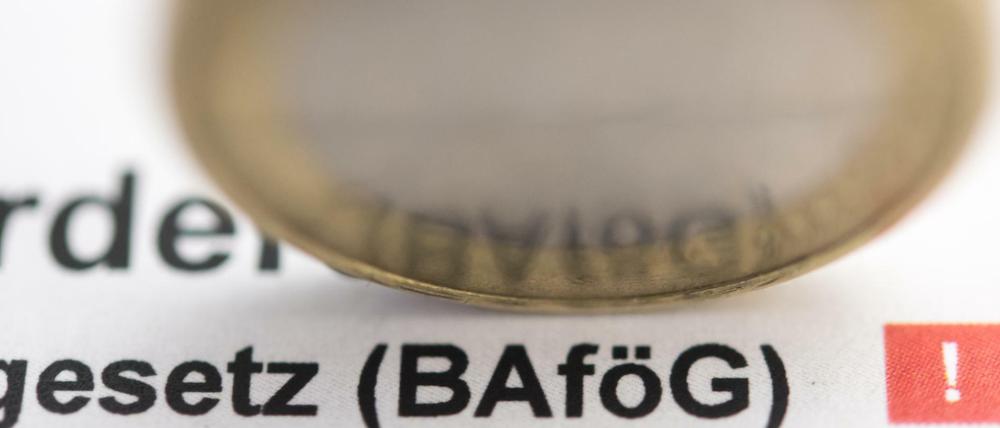 Ein Detail des Gesetzentwurfes zur Baför-Reform.