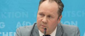 Der sächsische AfD-Bundestagsabgeordnete Siegbert F. Droese