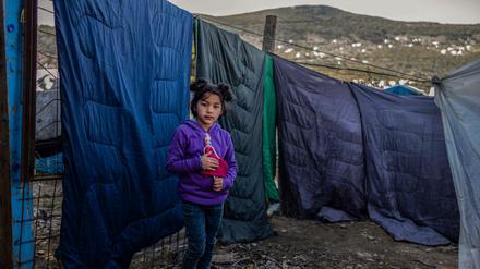 Flüchtlingscamp auf der griechischen Insel Samos: Griechenland lehnt viele Dublin-Aufnahmen ab, weil es keine Kapazitäten hat.