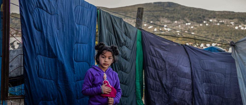 Flüchtlingscamp auf der griechischen Insel Samos: Griechenland lehnt viele Dublin-Aufnahmen ab, weil es keine Kapazitäten hat.