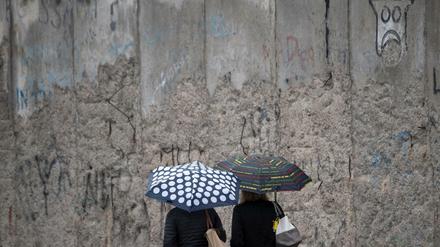 Was von der Berliner Mauer übrigblieb.