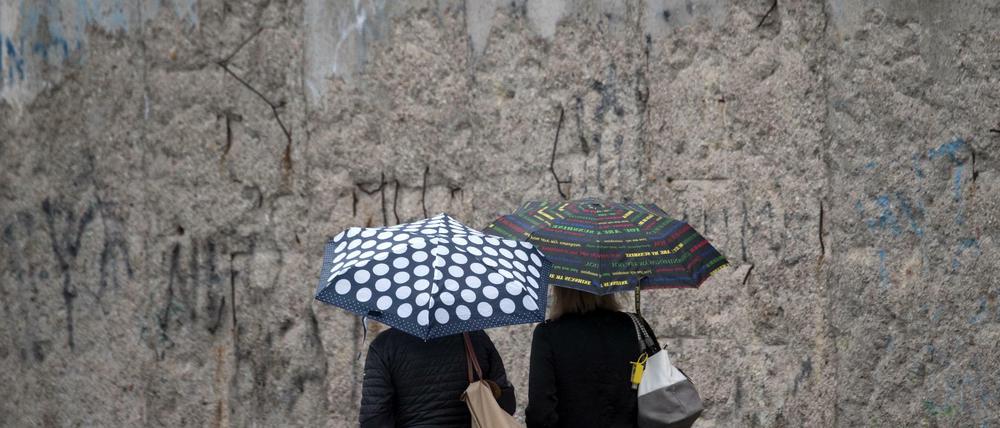 Was von der Berliner Mauer übrigblieb.