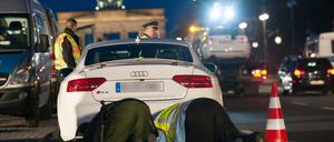 Die Polizei hat einen Auto-Poser angehalten. (Archivbild 2016)