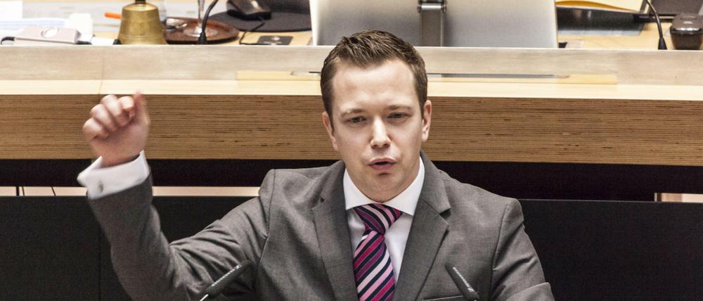 Sebastian Schlüsselburg zog 2016 ins Berliner Abgeordnetenhaus ein.