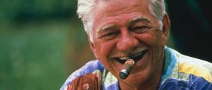 Seymour Cassel am Set der romantischen Komödie "Passionada" aus dem Jahr 2002.