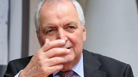 Vorsitzender des Nationalen Begleitgremiums und ehemaliger Bundesumweltminister Klaus Töpfer (CDU). 