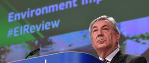EU-Fischereikommissar Karmenu Vella.