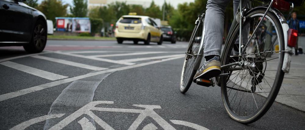 Vielen Radfahrern ein Graus: Der Radweg am Moritzplatz.