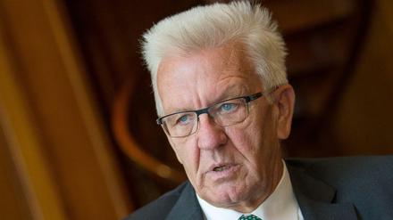 Baden-Württembergs Ministerpräsident Winfried Kretschmann (Grüne). 