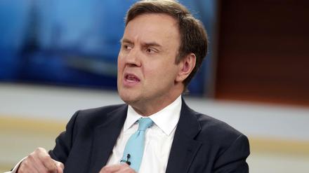 Der Tory-Abgeordnete Greg Hands votierte und argumentierte bei "Anne Will" für den Brexit.