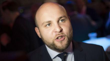 Der AfD-Bundestagsabgeordneten Markus Frohnmaier.
