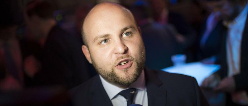Der AfD-Bundestagsabgeordneten Markus Frohnmaier.