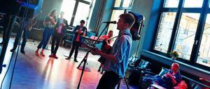 Die alte Radsatzdreherei auf dem RAW-Gelände wird zum Co-Working-Space für Musikschaffende.