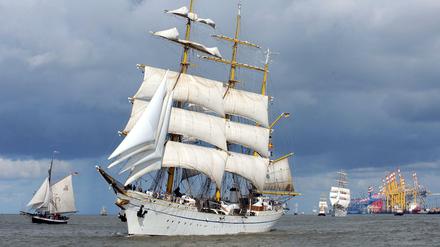 Bild aus besseren Tagen: Die „Gorch Fock“ der Deutschen Marine.