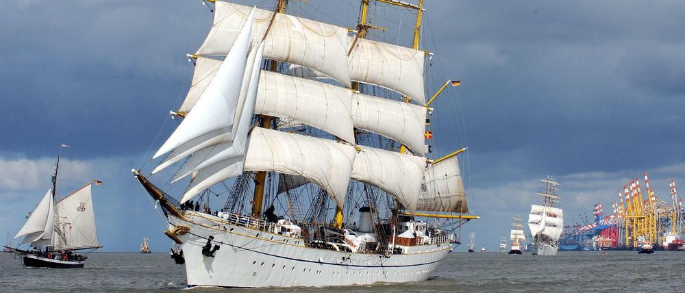 Bild aus besseren Tagen: Die „Gorch Fock“ der Deutschen Marine.