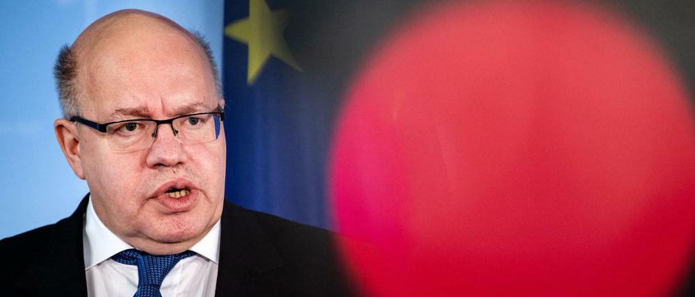 Peter Altmaier, CDU, Bundesminister für Wirtschaft und Energie.