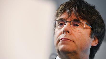 Carles Puigdemont, ehemaliger Regionalpräsident von Katalonien in Spanien, will Abgeordneter des Europaparlaments werden.
