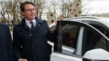 Bundesverkehrsminister Andreas Scheuer (CSU) .
