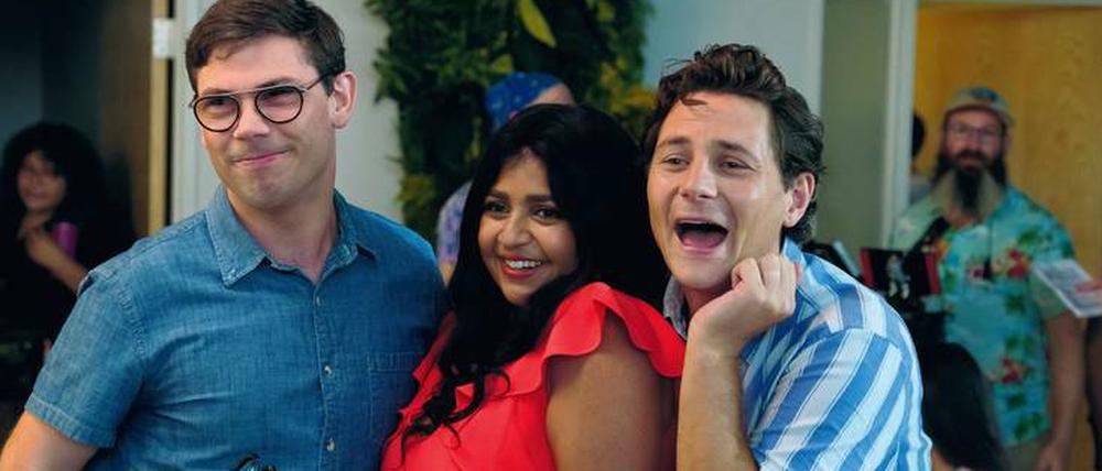 Ungewöhnlicher Held im ungewöhnlichen Format: Ryan O'Connell (links) und Punam Patel als Serien-Freundin.
