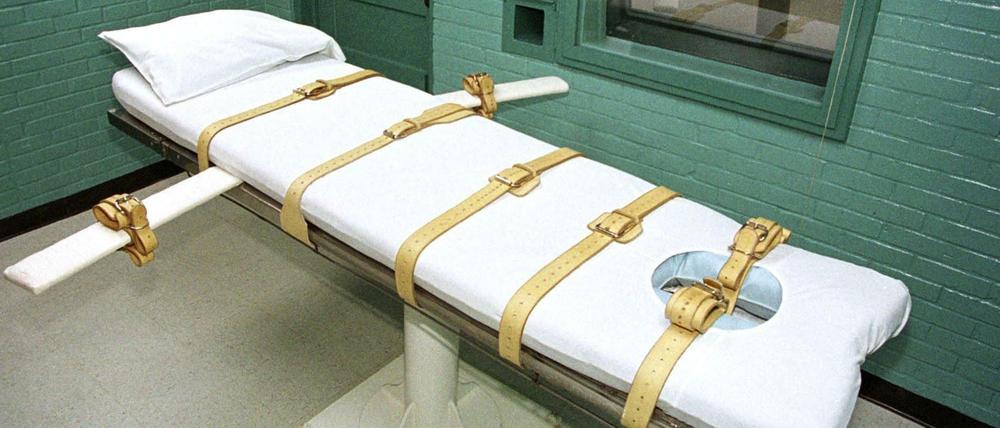 Die Todeszelle des berüchtigten Huntsville-Gefängnisses in den USA. (Archiv)