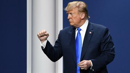 Will mal wieder Stärke demonstrieren: US-Präsident Donald Trump.