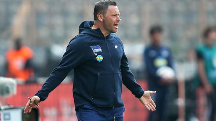 Brust raus. Trainer Pal Dardai lebt vor, was er im Moment vergeblich von seinem Team erwartet.