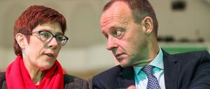 Annegret Kramp-Karrenbauer mit Friedrich Merz (Archivbild)