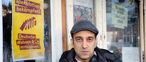 Entschlossen: Rouzbeh Taheri will Immobilienkonzerne wie die Deutsche Wohnen enteignen. Die Zahl der Unterstützer ist groß. 