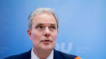 CDU-Fraktionschef Burkard Dregger wehrt sich gegen die Darstellung, er halte das Enteignungs-Volksbegehren für bindend.