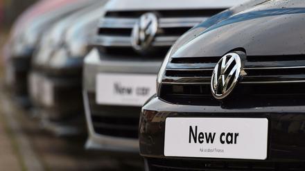 Auch bei VW liegen die Quartalszahlen niedriger als im Vorjahr.