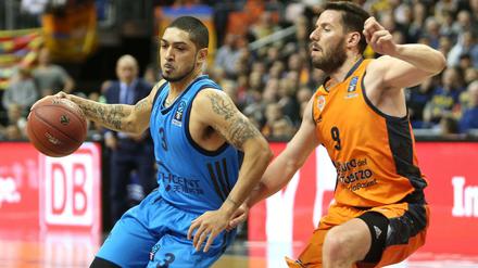 Bissig und gewillt. Peyton Siva will mit Alba Berlin Spiel drei erzwingen.