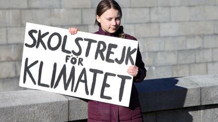Schulstreik fürs Klima: Die junge Schwedin Greta Thunberg machte es vor.