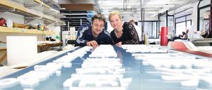 Die Unternehmer Fritz und Alke Naumann leiten die Firma Hruby in dritter Generation.
