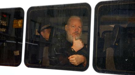 Julian Assange war am Donnerstag festgenommen worden.
