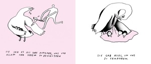 Muttertier: Eine Szene aus „Drei Väter“.