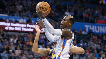 Voll fokussiert. Dennis Schröder und Oklahoma City wollen in den Play-offs überzeugen.