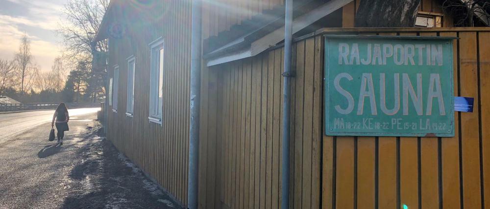Wer mit Finnen über Politik sprechen will, sollte in die Sauna gehen.
