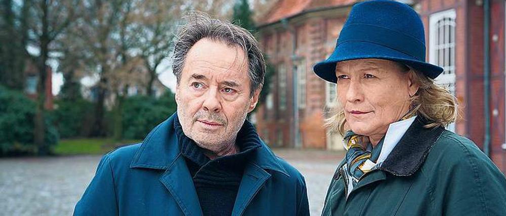 Auf der Suche nach dem wahren Täter: Wolf Harms (Uwe Kockisch) und Uta Carstens (Suzanne von Borsody). 