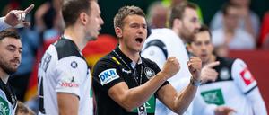 Das reicht. Deutschlands Nationaltrainer Christian Prokop freut sich